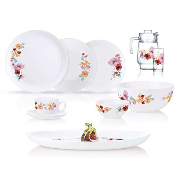 

Столовый сервиз из закалённого стекла Florentina 46 пр Luminarc