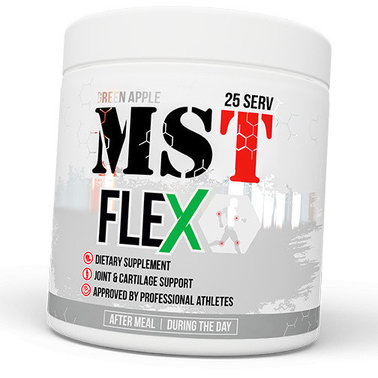 

Хондропротектор MST Nutrition Flex 25 serv 250 g Green Apple