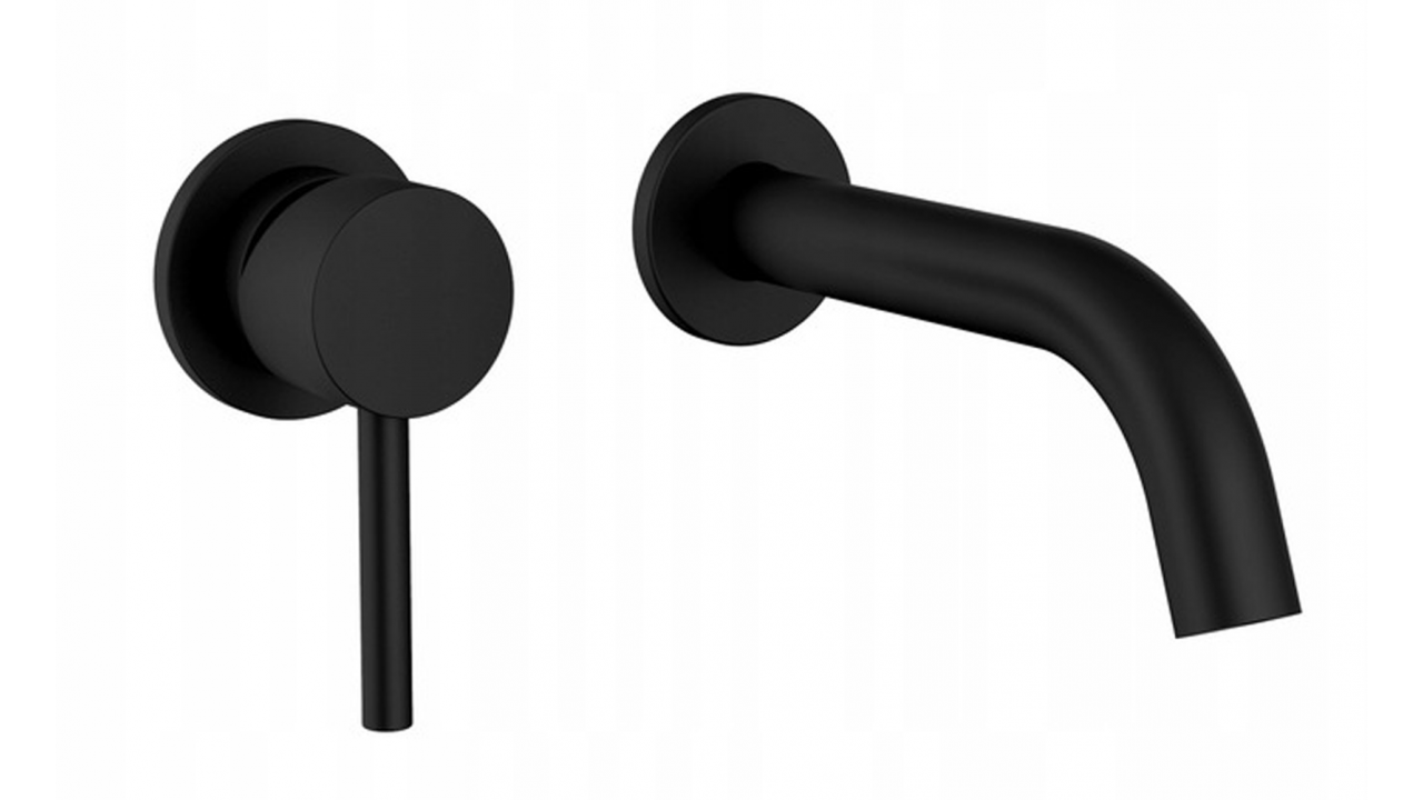 

Смеситель REA LUNGO BLACK MAT + BOX