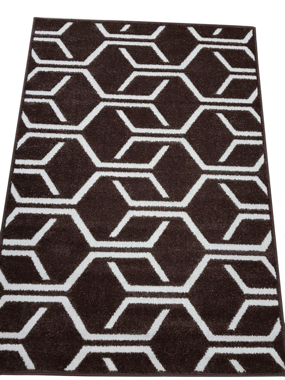 

Ковер с комбинированым ворсом Эмили 3х4м. Dark Brown e3696/a1/em