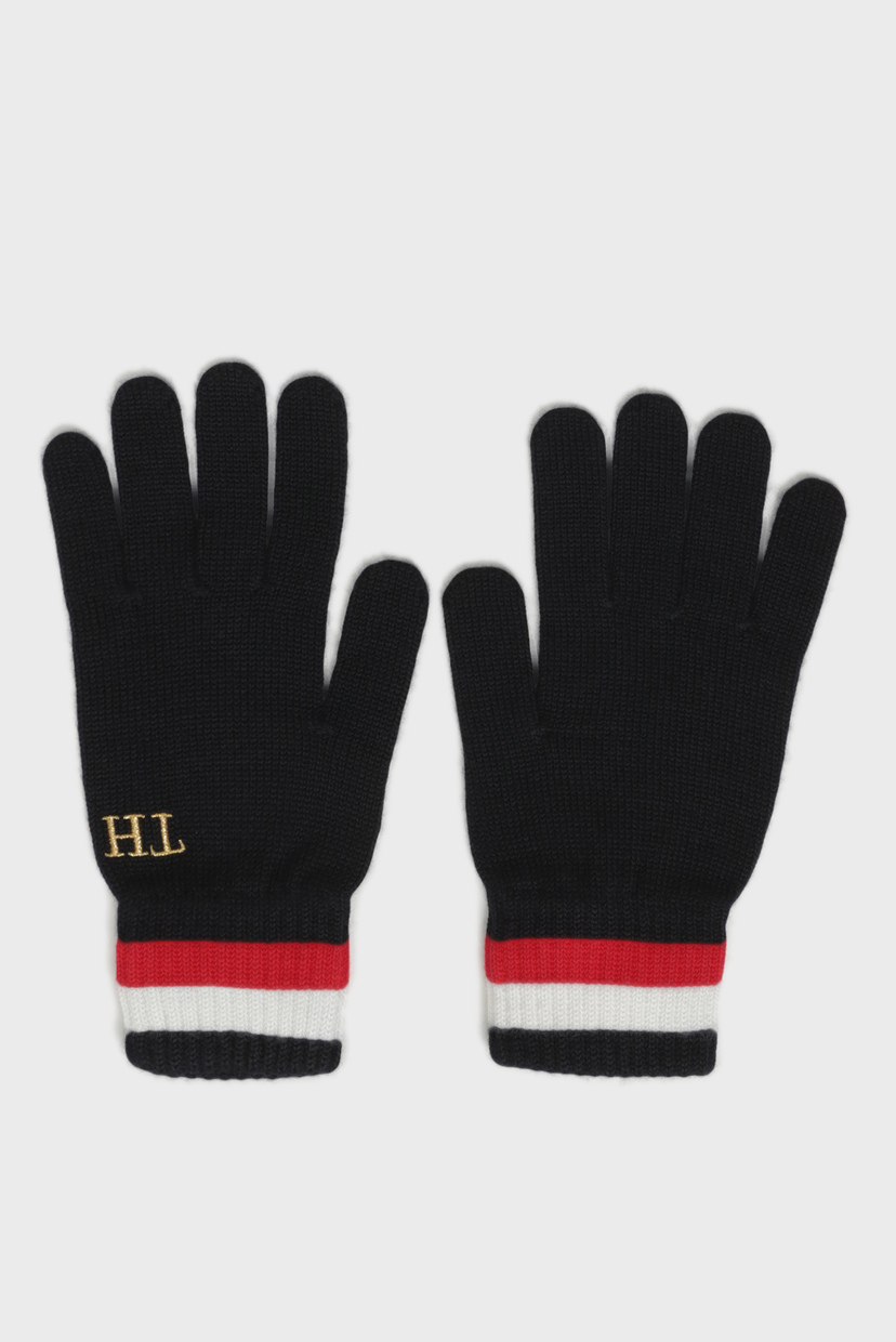 

Перчатки Tommy Hilfiger ICON MERINO KNIT GLOVES OS Синий AM0AM05178