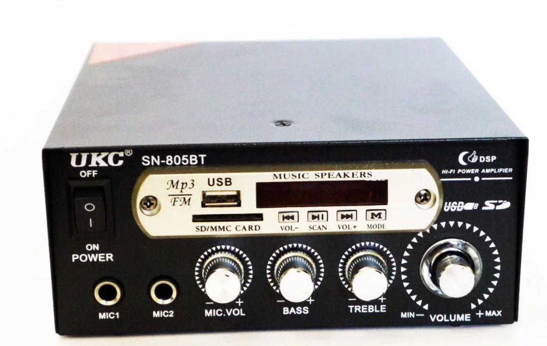 

Усилитель звука UKC SN-805BT с караоке и Bluetooth
