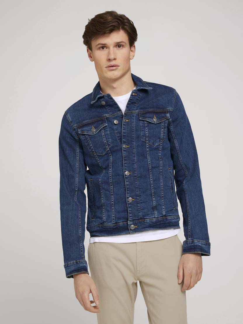 

КУРТКА ДЖИНСОВА чоловічаTom Tailor 1024903 10281 XXXL синий