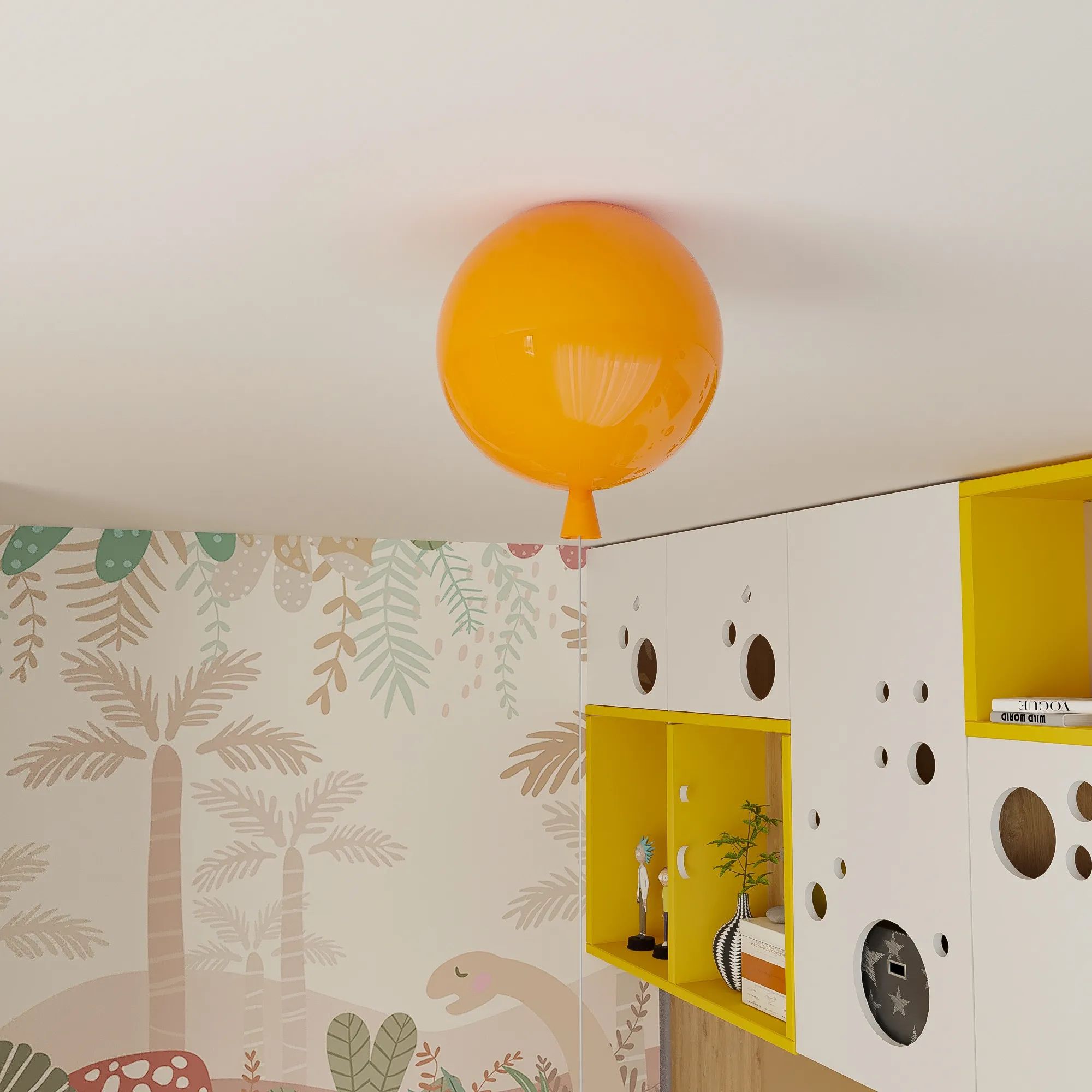 

Потолочный светильник MJ-Light 5055C/S ORANGE