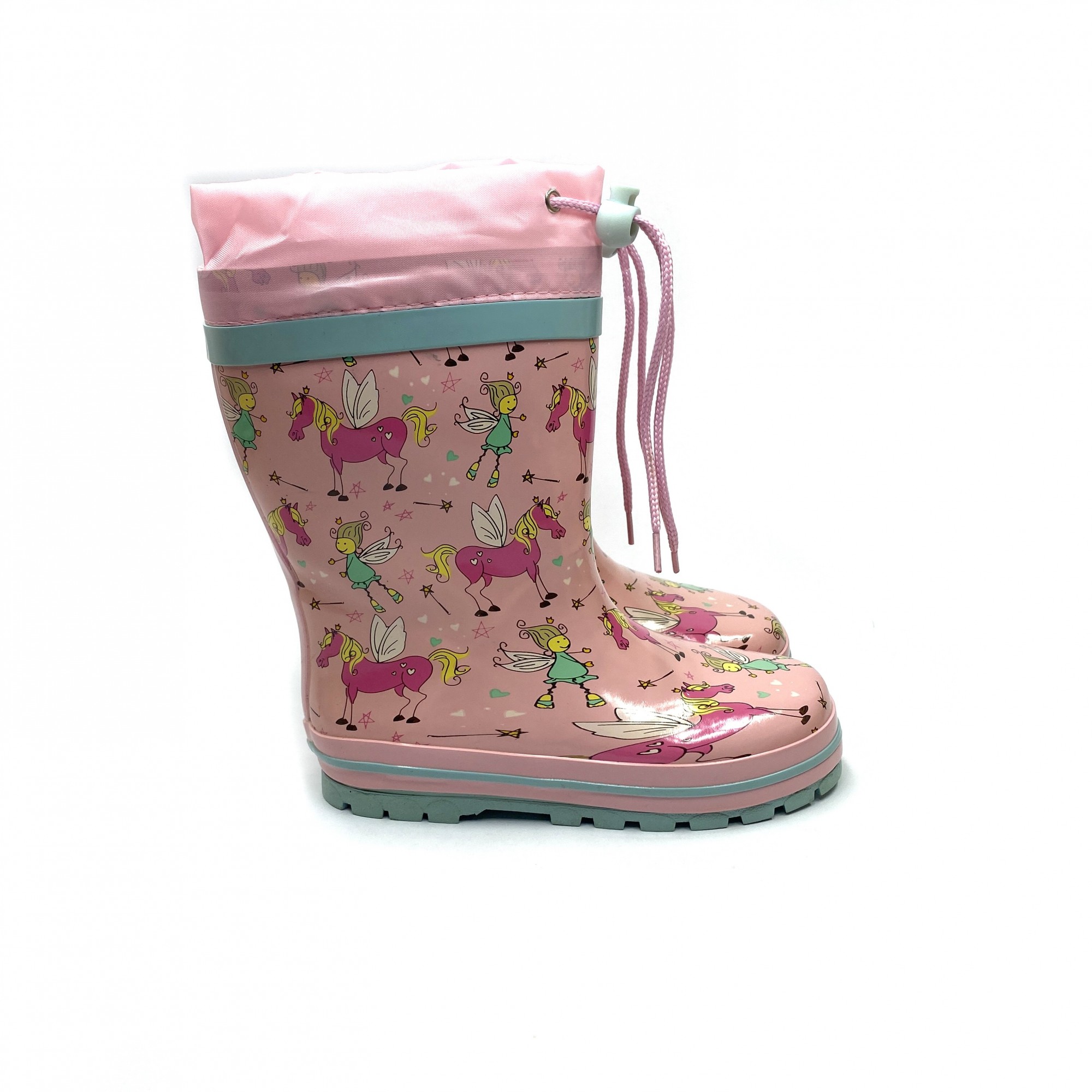 

Резиновые сапоги для девочек Hebe Fairy 30 20 см Pink 767-2