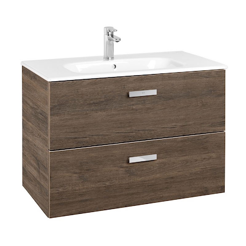

Тумба с умывальником Roca VICTORIA BASIC 78,5х46х56,5см (A855852423)