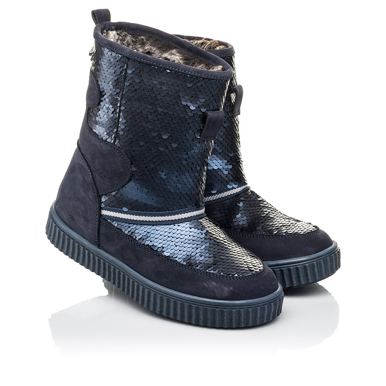 

Зимние сапоги на меху Woopy Fashion 28 синий (4494)