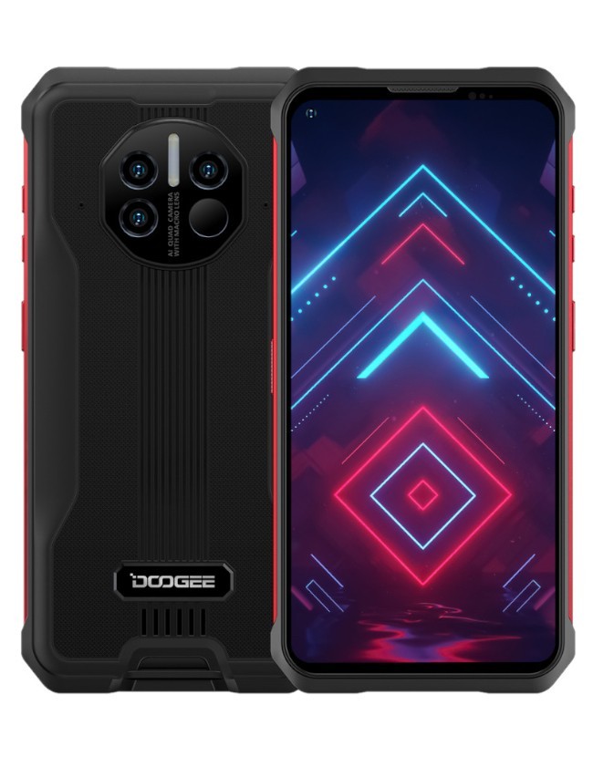 

Защищенный смартфон DOOGEE V10 8/128GB Black-Red