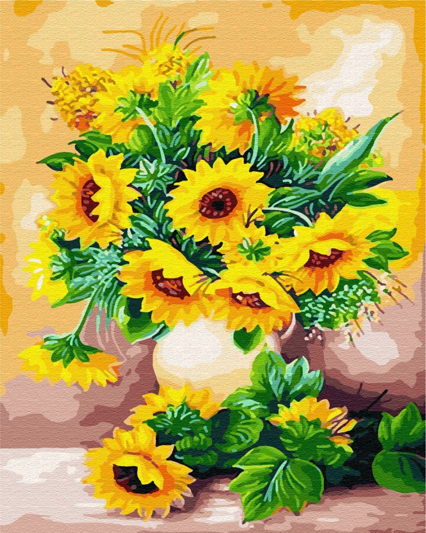 

Картина по номерам - Букет подсолнухов BrushMe 40*50см. (GT66137)