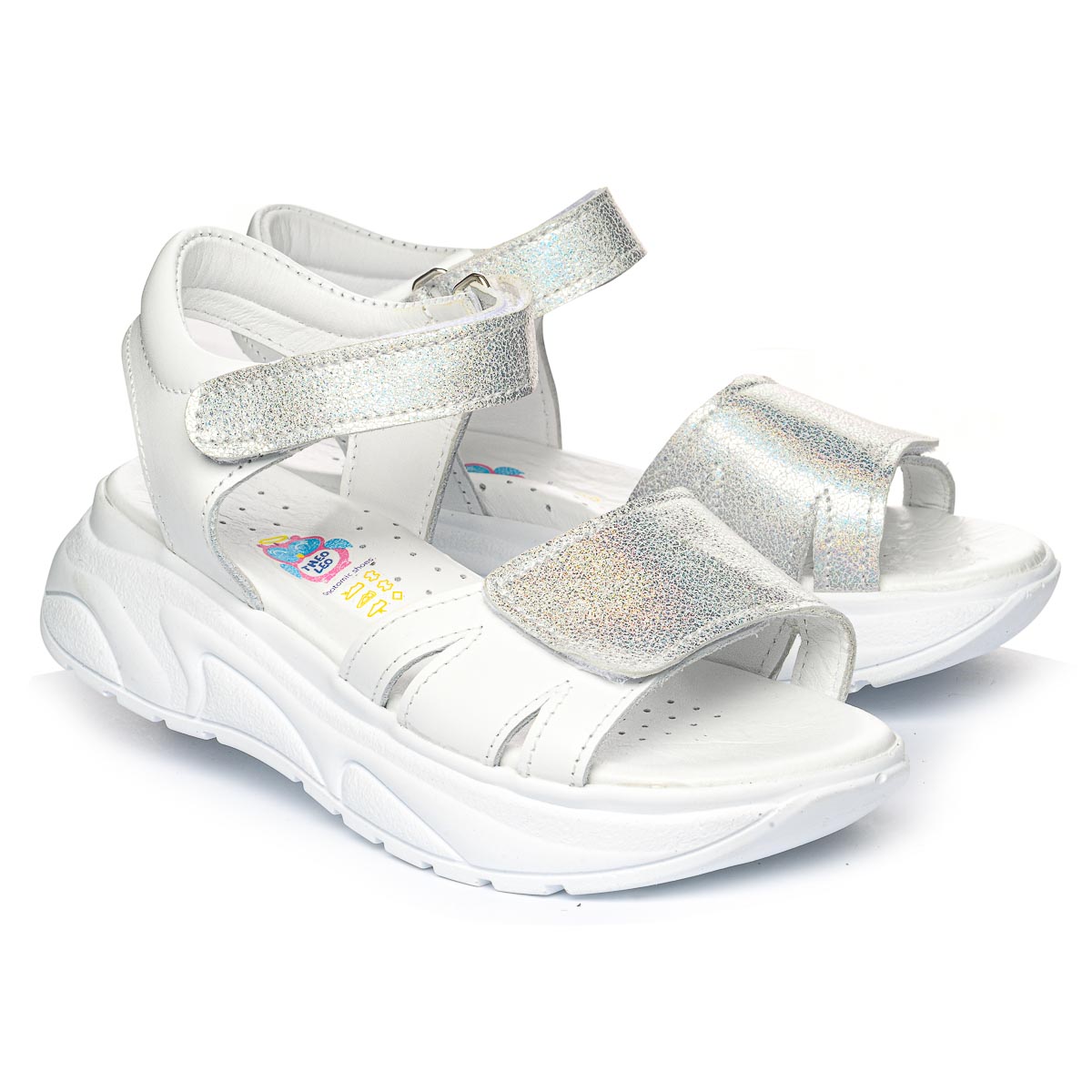 

Босоножки,сандали Theo Leo RN1274 30 19.5 см Белые
