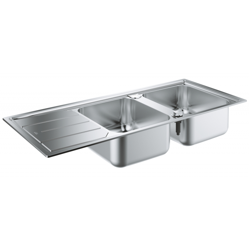 

Кухонная мойка Grohe Sink K500 двойная с крылом 31588SD0
