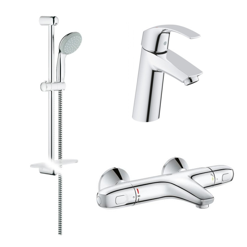 

Набор смесителей для ванной Grohe GRT1000+Eurosmart (34101TM)