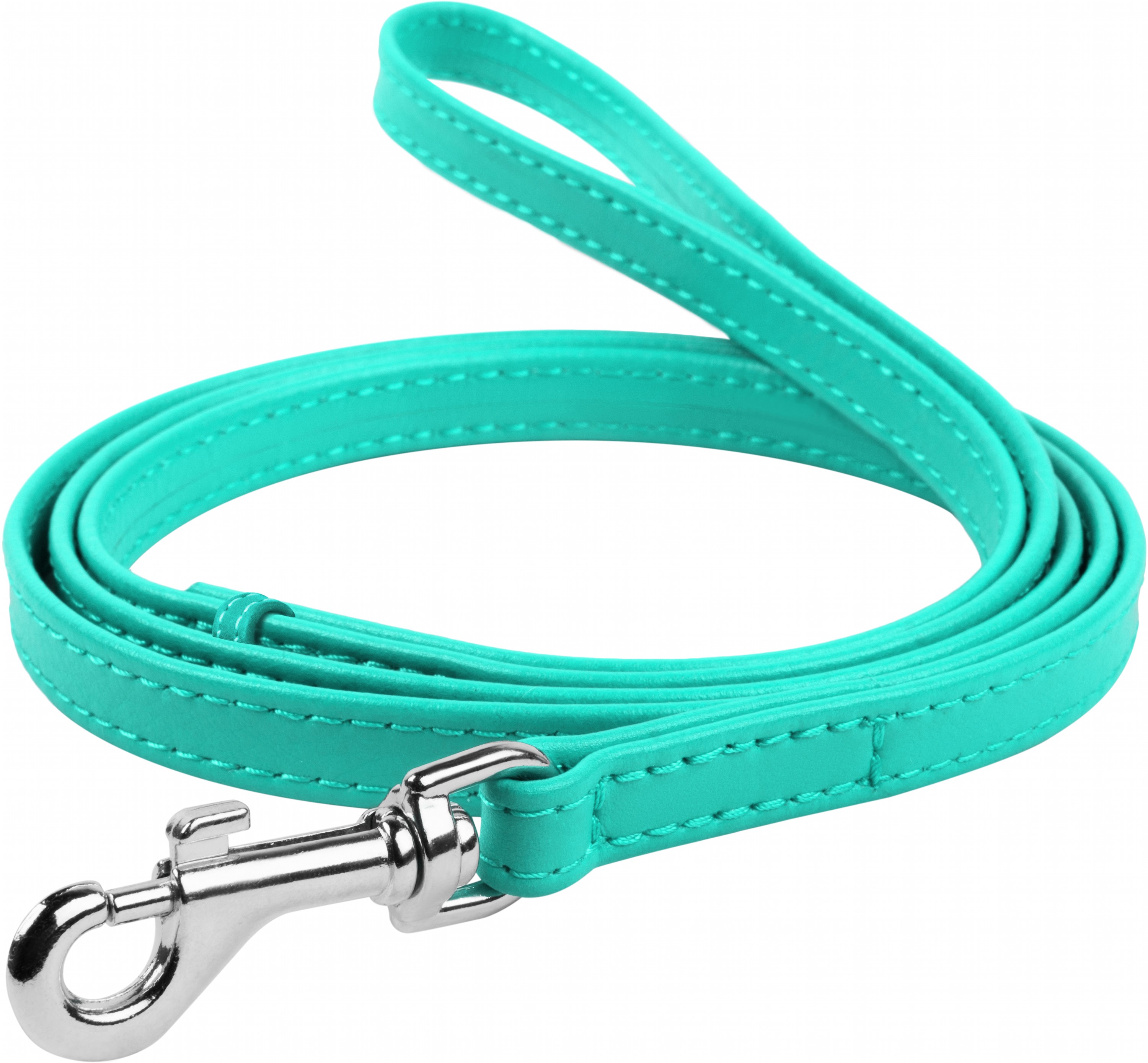 

Поводок для собак кожаный Collar WAUDOG Glamour, XS, Ш 12 мм, Дл 122 см