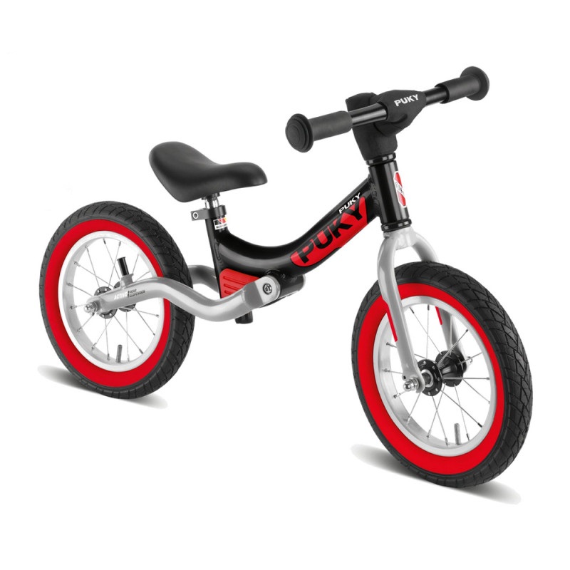 

Беговел двухколесный Puky LR Ride Splash Black алюминиевый с надувными колесами 12,5" и амортизацией заднего колеса