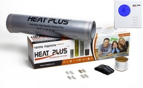 

Комплект теплого пола и термостат HEAT PLUS PREMIUM HPP005Т