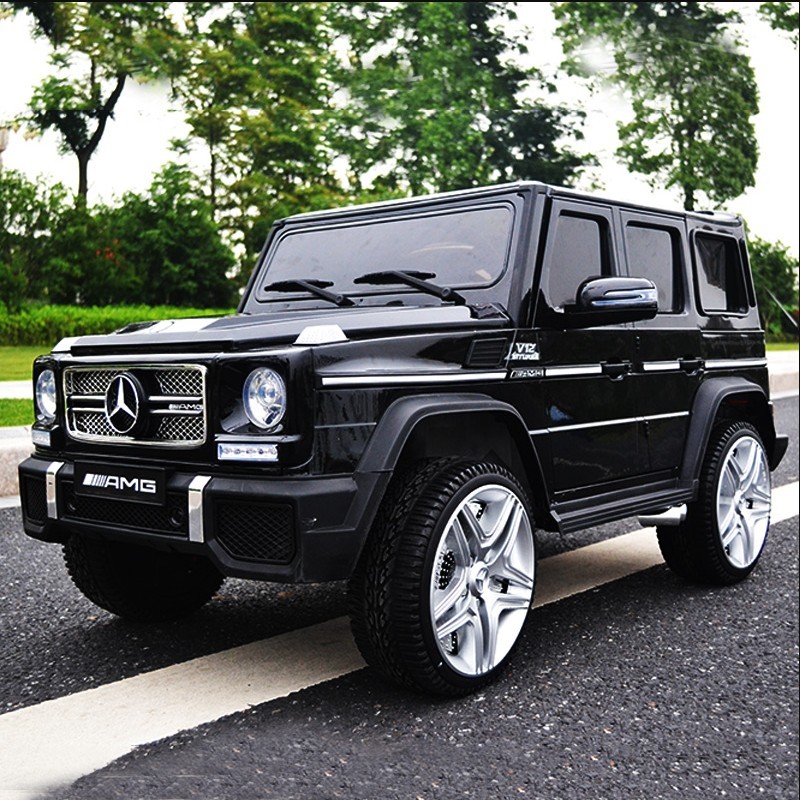 

Детский электромобиль Mercedes Benz G65 AMG Гелендваген мотор 2 х35W черный Bambi
