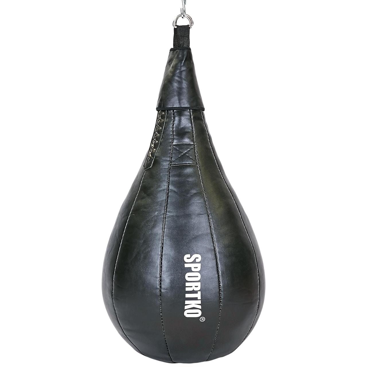 

Груша боксерская подвесная кожаная SPORTKO GK-4