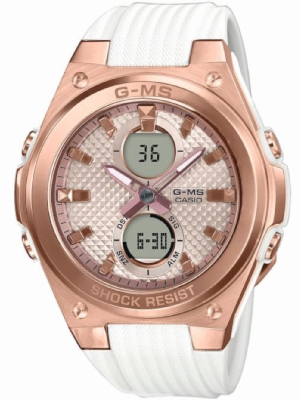 

Часы Casio MSG-C100G-7AER Baby-G Damen 40mm 10ATM