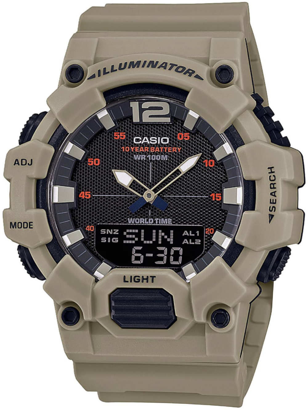 

Часы Casio HDC-700-3A3VEF Collection Herren 49mm 10ATM