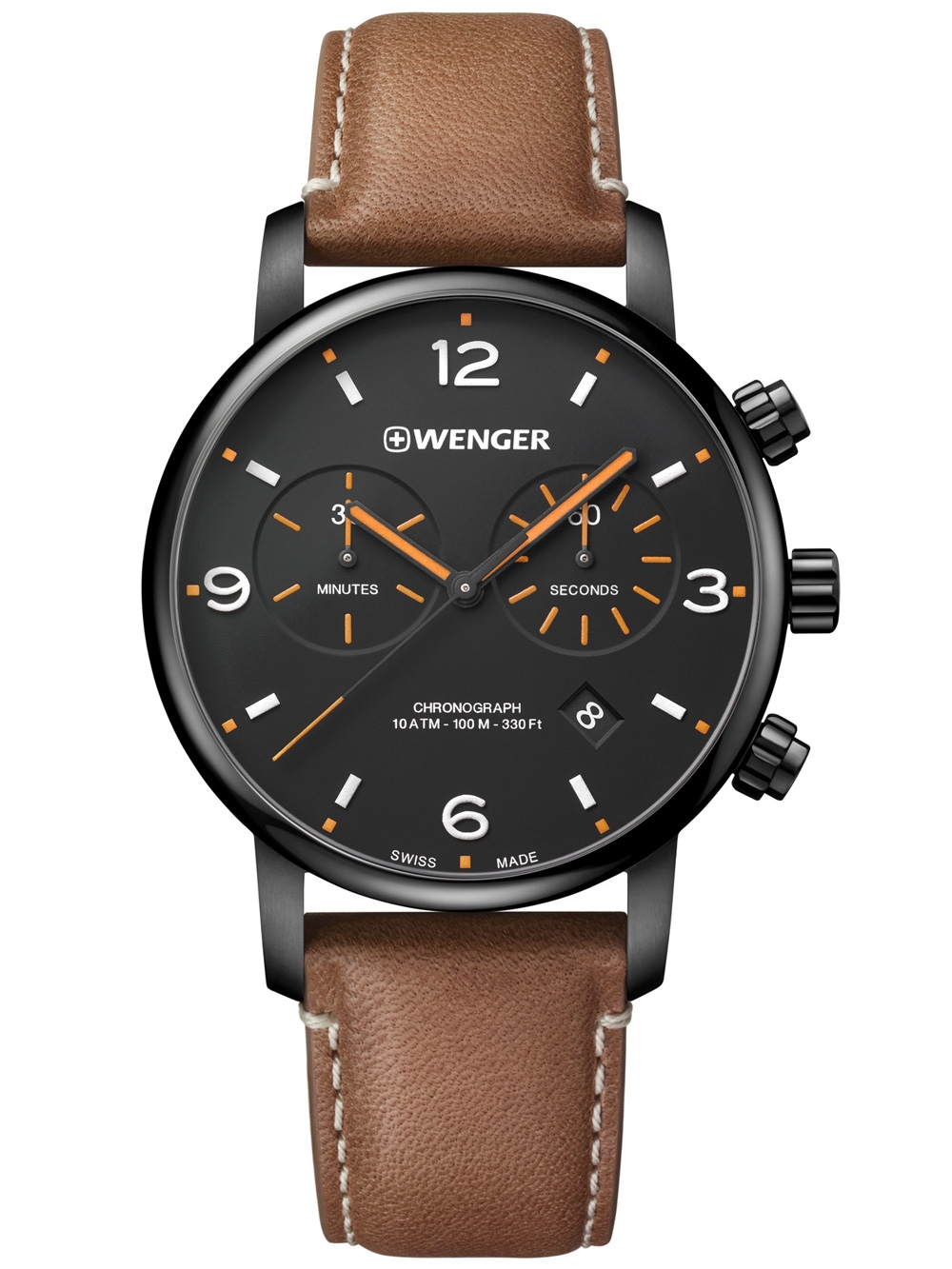 

Часы Wenger 01.1743.113 Urban Metropolitan Chronograph 44mm 10ATM