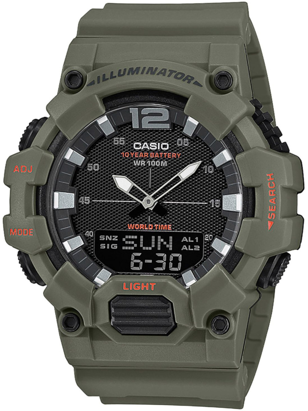 

Часы Casio HDC-700-3A2VEF Collection Herren 49mm 10ATM