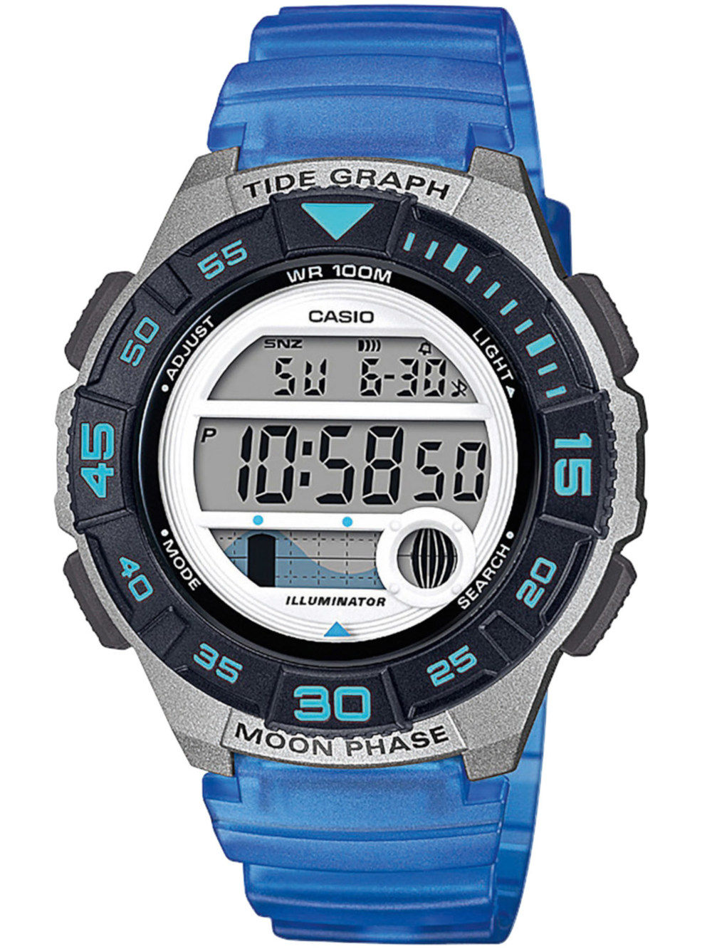 

Часы Casio LWS-1100H-2AVEF Collection Damen 38mm 10ATM