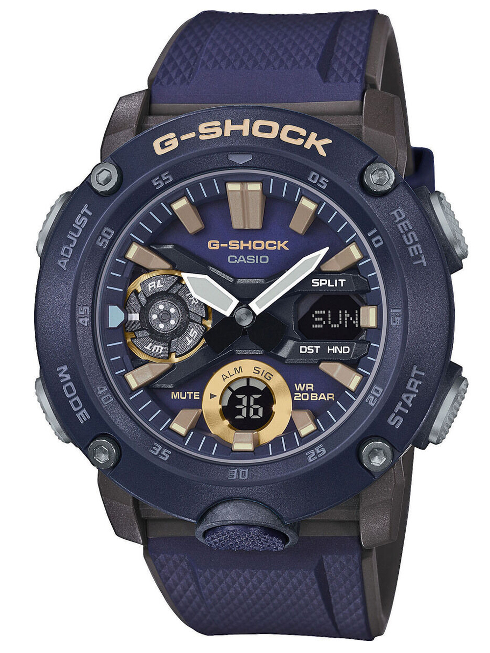 

Часы Casio GA-2000S-7AER G-Shock 46mm 20ATM