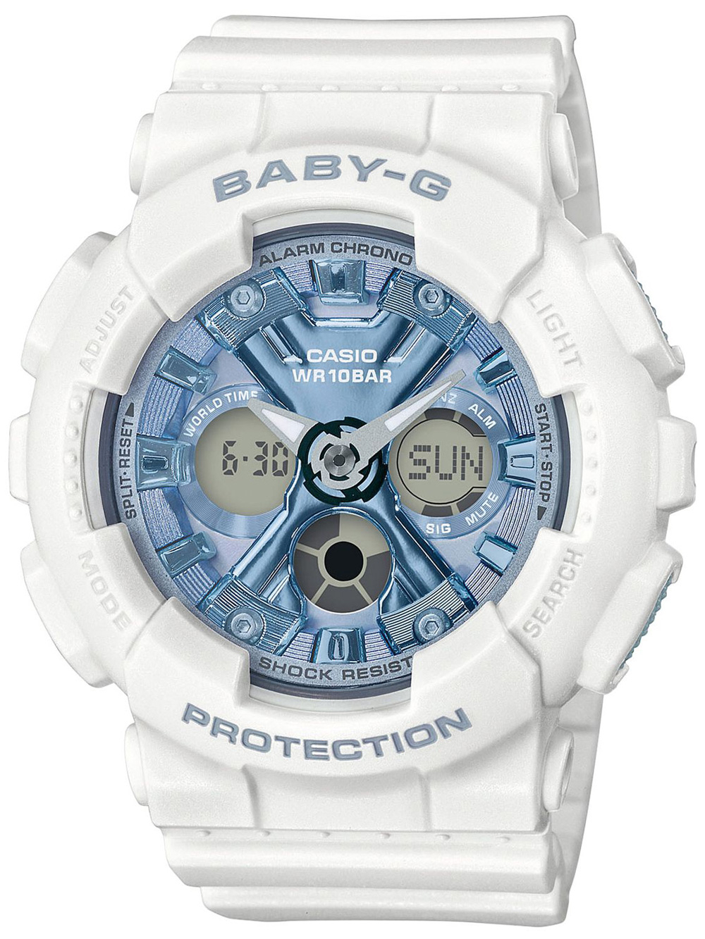 

Часы Casio BA-130-7A2ER Baby-G Damen 43mm 10ATM