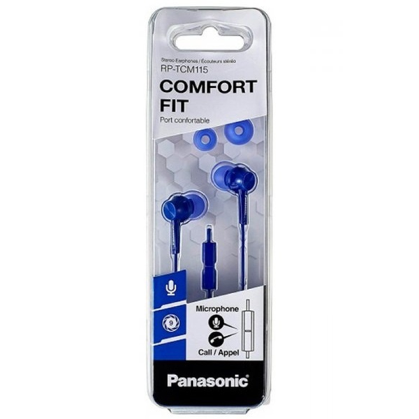 

Наушники PANASONIC RP-TCM115GC-A Blue