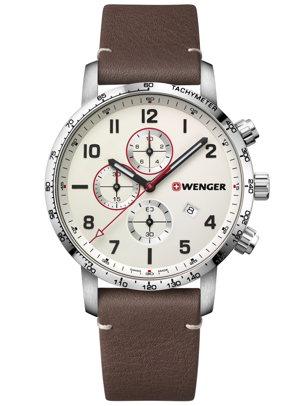 

Часы Wenger 01.1543.113 Attitude Chronograph 44mm 10ATM