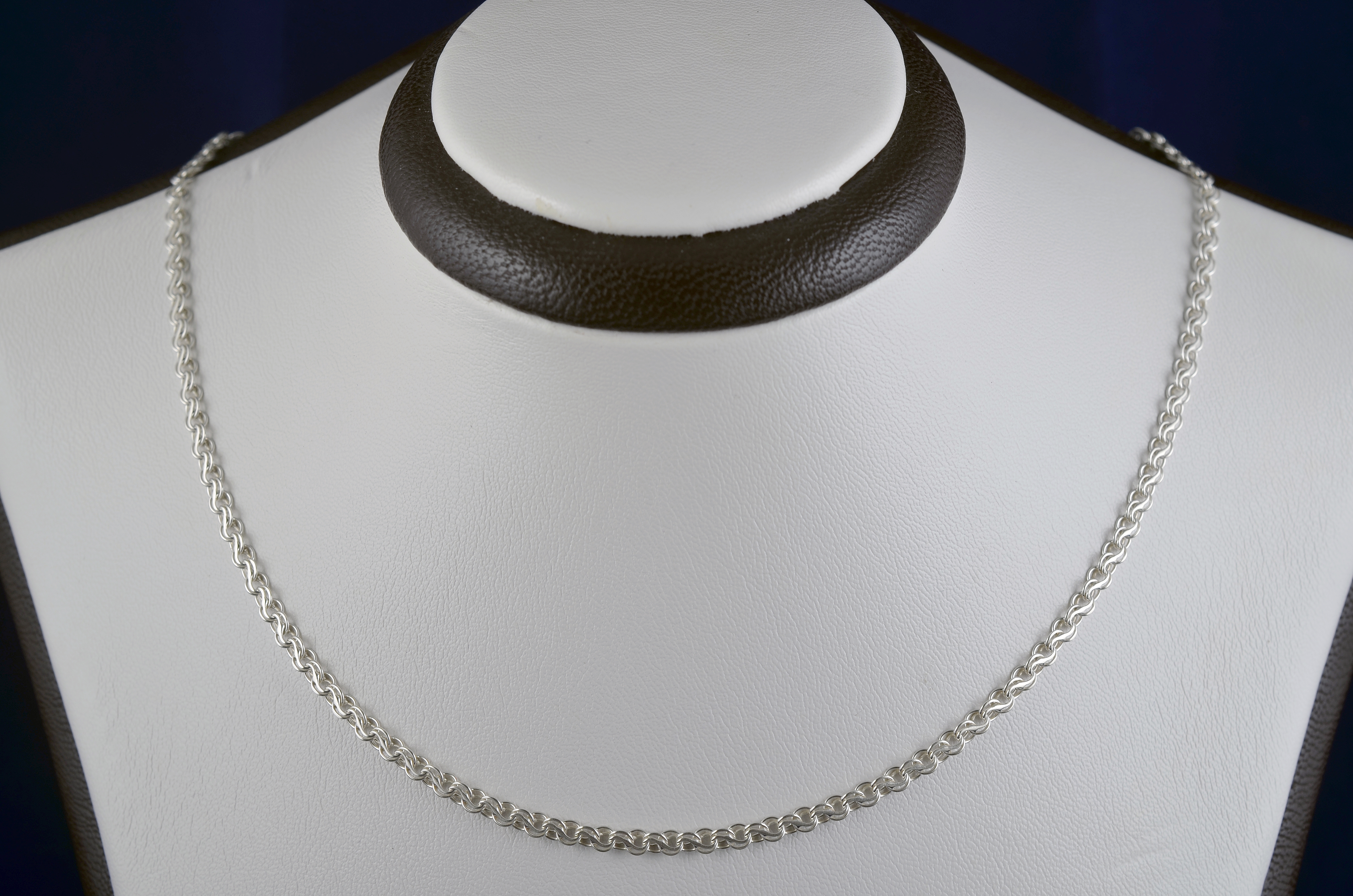 

Серебряная цепочка Meridian 925 пробы бисмарк "Ручеек" 60 размер (5005/13600)