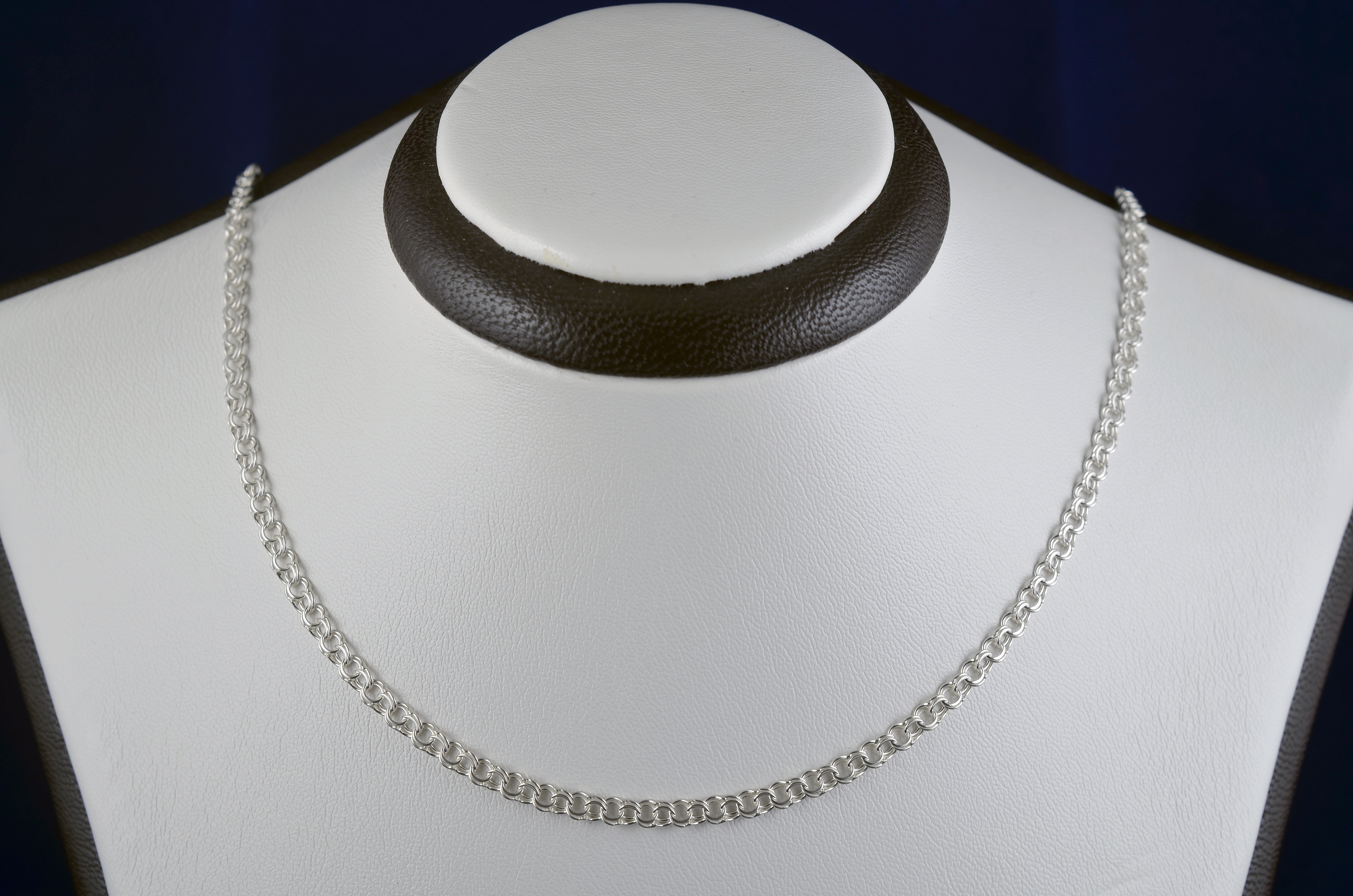 

Серебряная цепочка Meridian 925 пробы плоский бисмарк 60 размер (5003/13600)