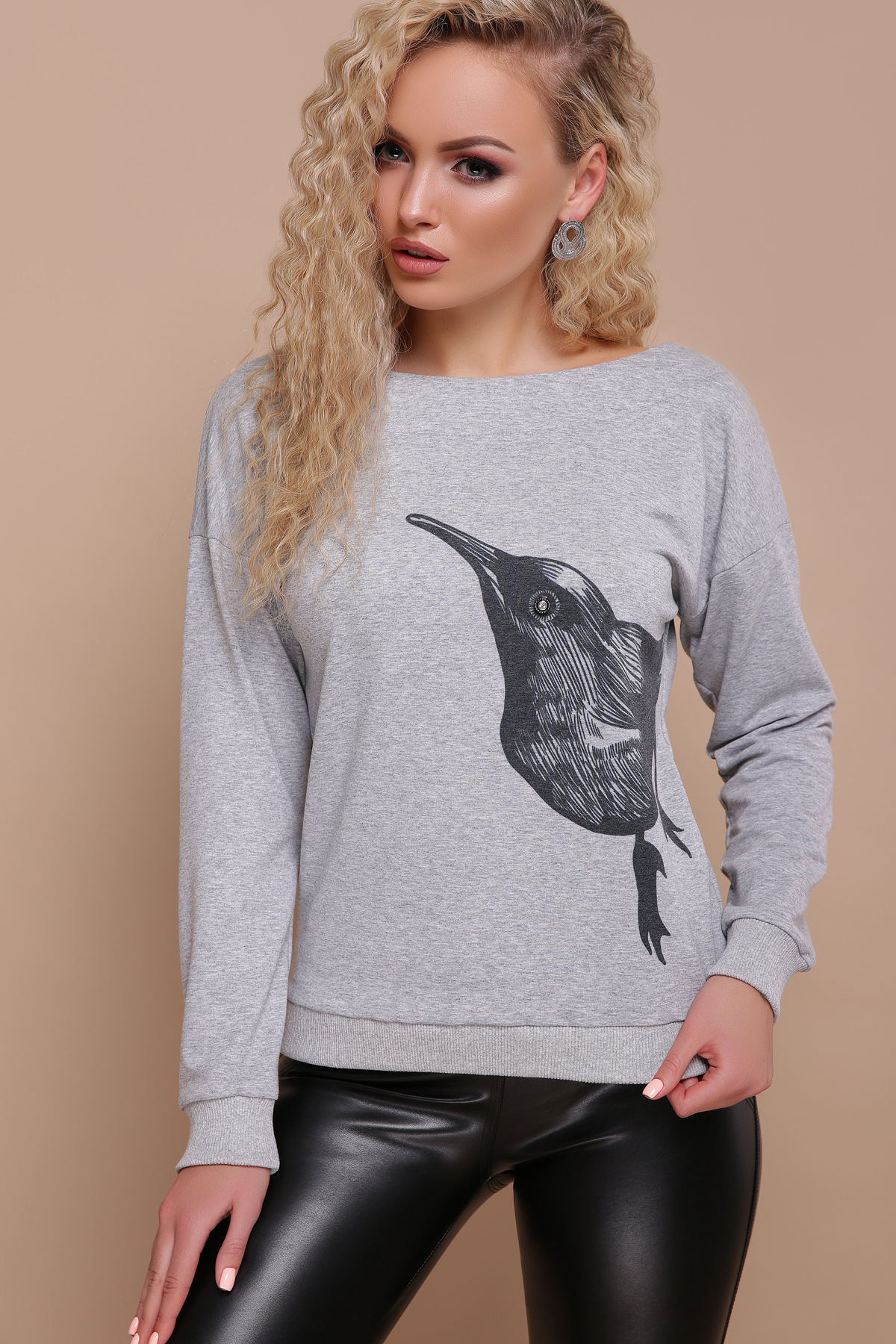 

кофта GLEM Птица Прима XL