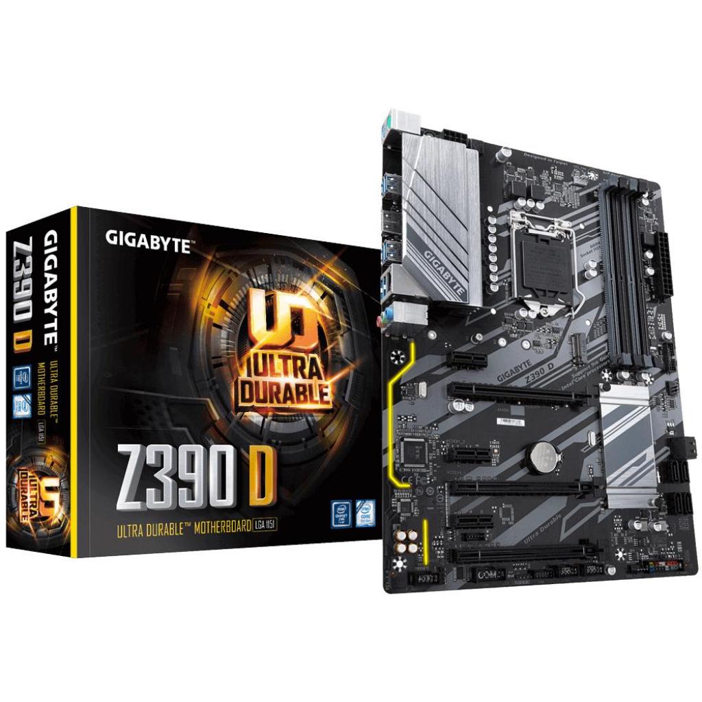 

Материнская плата GIGABYTE Z390 D (Z390 D)