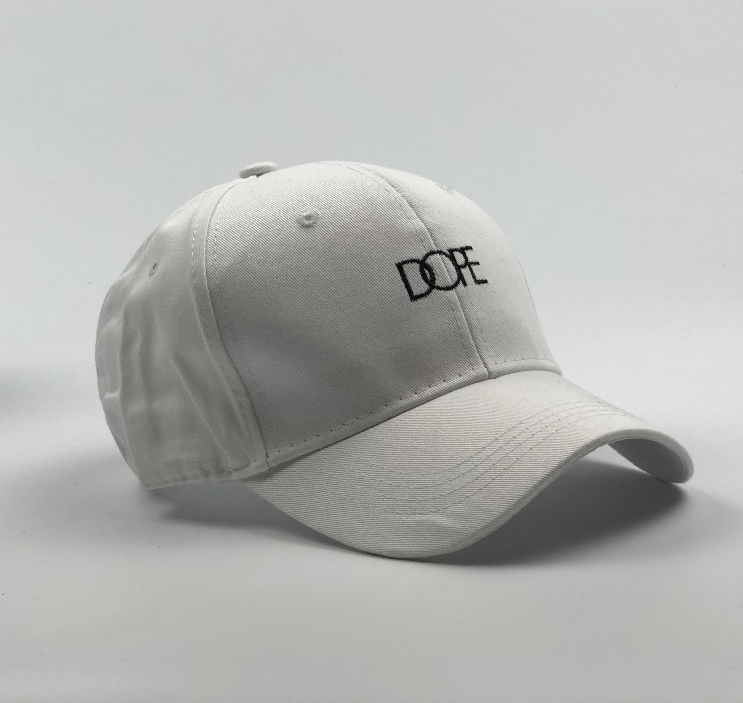 

Кепка Бейсболка Мужская Женская City-A с надписью Dope Белая