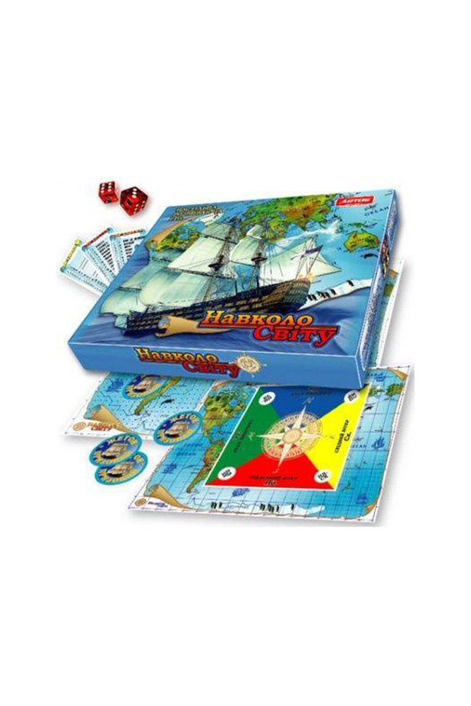 

Настільна гра "Навколо світу" Artos Games різнокольоровий (SKT000286305)