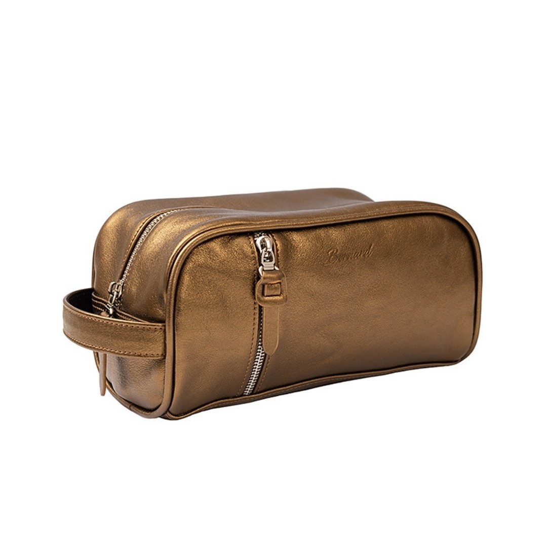 

Косметичка женская Bernard bags с кожей питона Коричневая