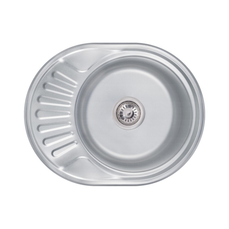 

Мойка кухонная Lidz 6044 0.6мм Decor из нержавеющей стали
