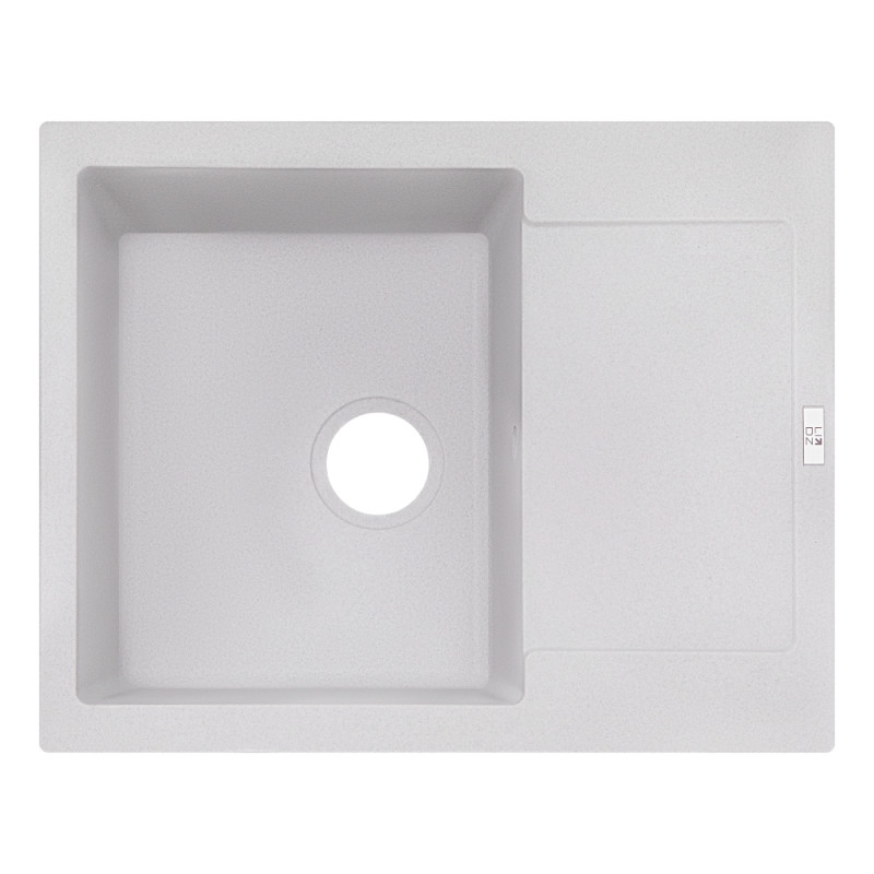 

Кухонная мойка Lidz (GRA-09) 625x500/200 серая