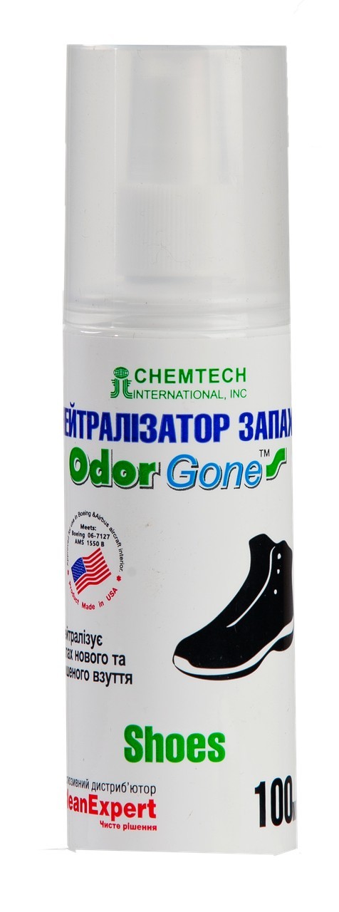

Нейтрализатор неприятного запаха Chemtech international Odorgone Shoes 100 мл