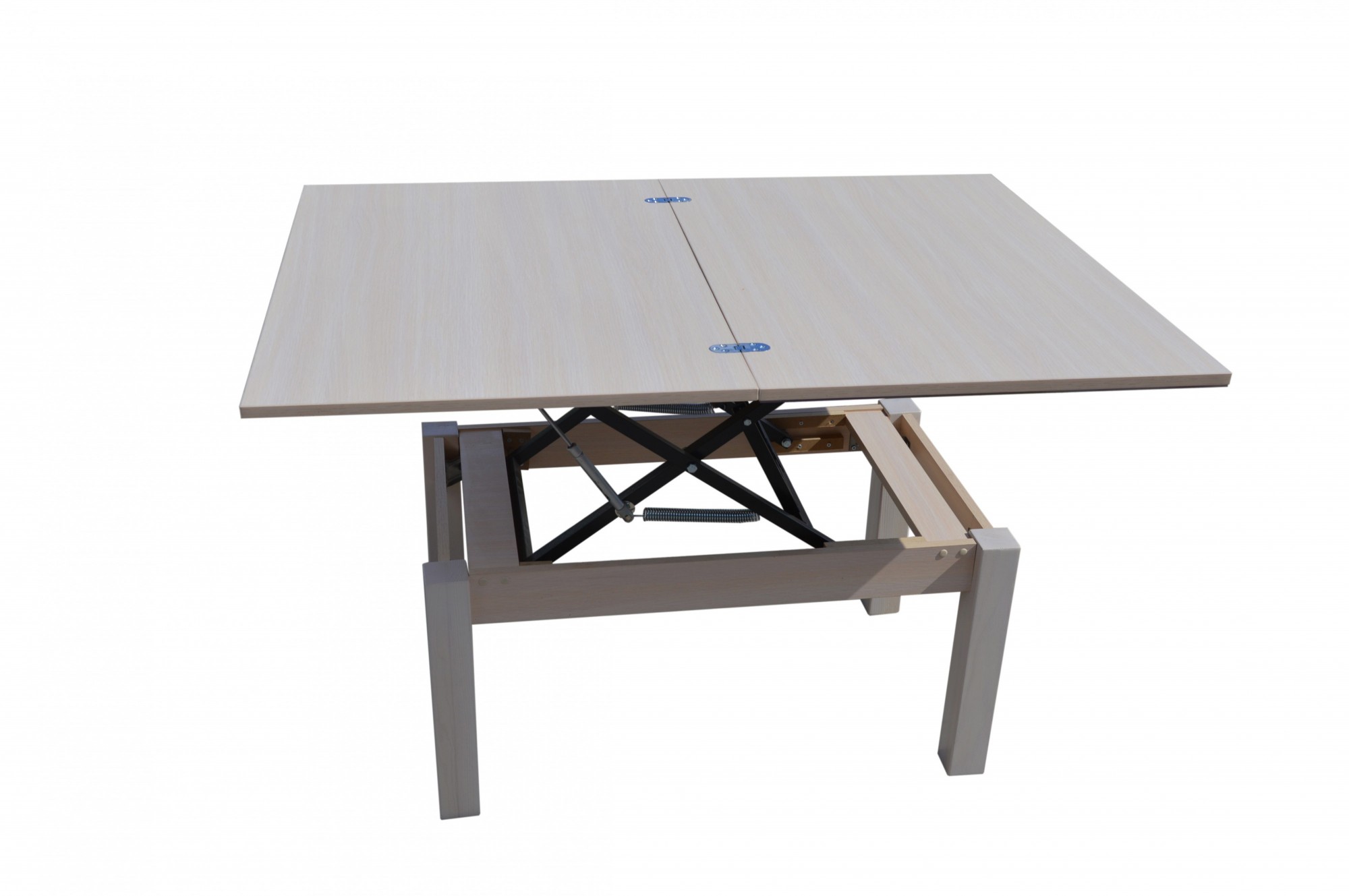 

Стол трансформер журнально обеденный Микс Мебель Флай ДСП дуб молочный