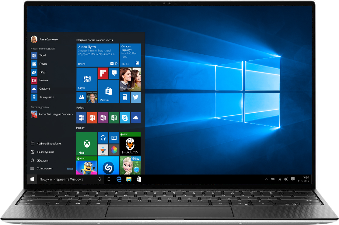 

Ноутбук Dell XPS 13 9310 2-in-1 (210-AWVQ_I716512FHDT) Platinum Silver