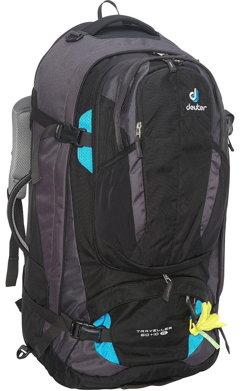 

Сумка-рюкзак Deuter Traveller 60+10 SL black-turquoise (3510015 7321)