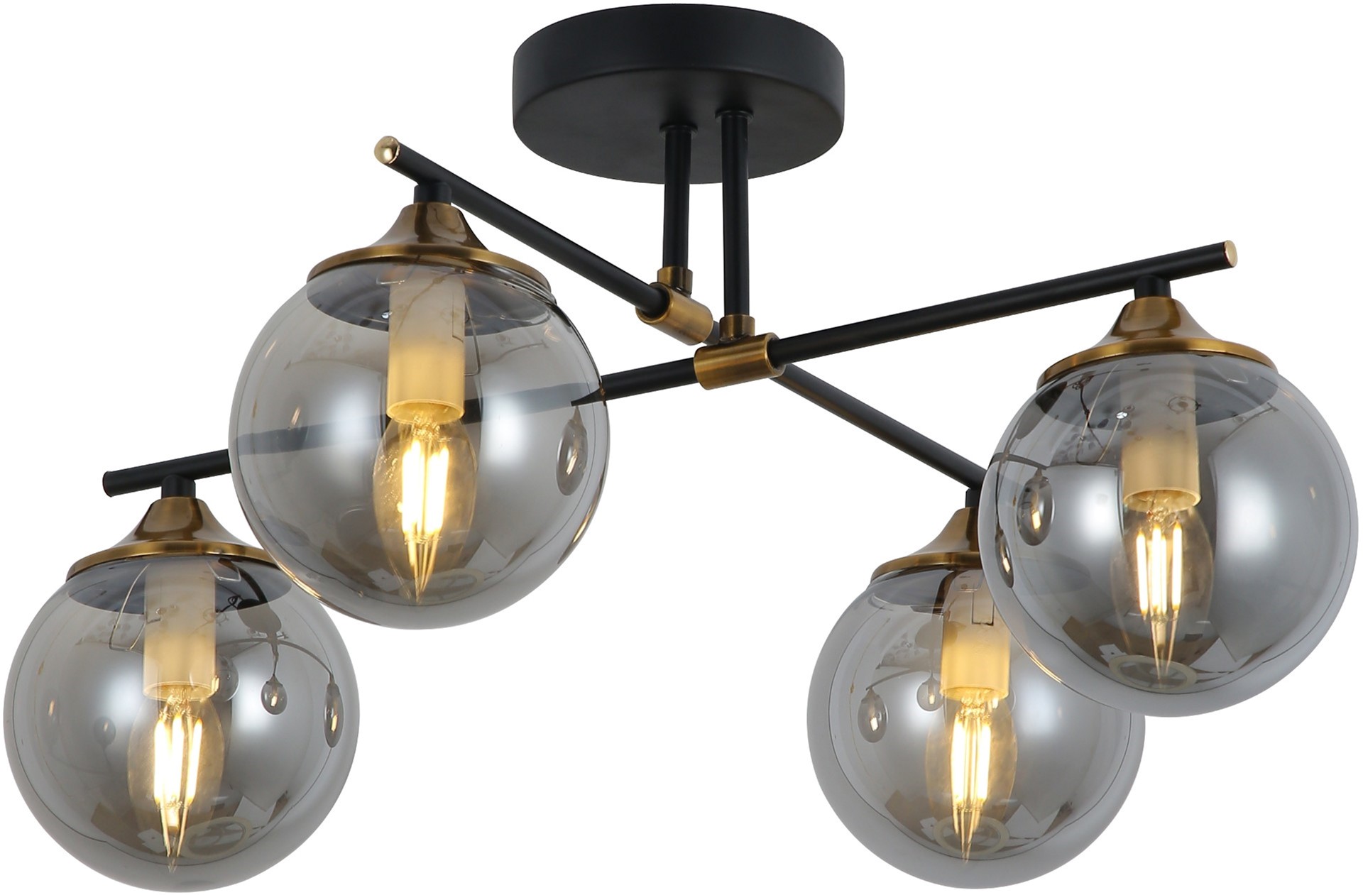 

Люстра Wunderlicht Е14 4х40W ОМ1633-44