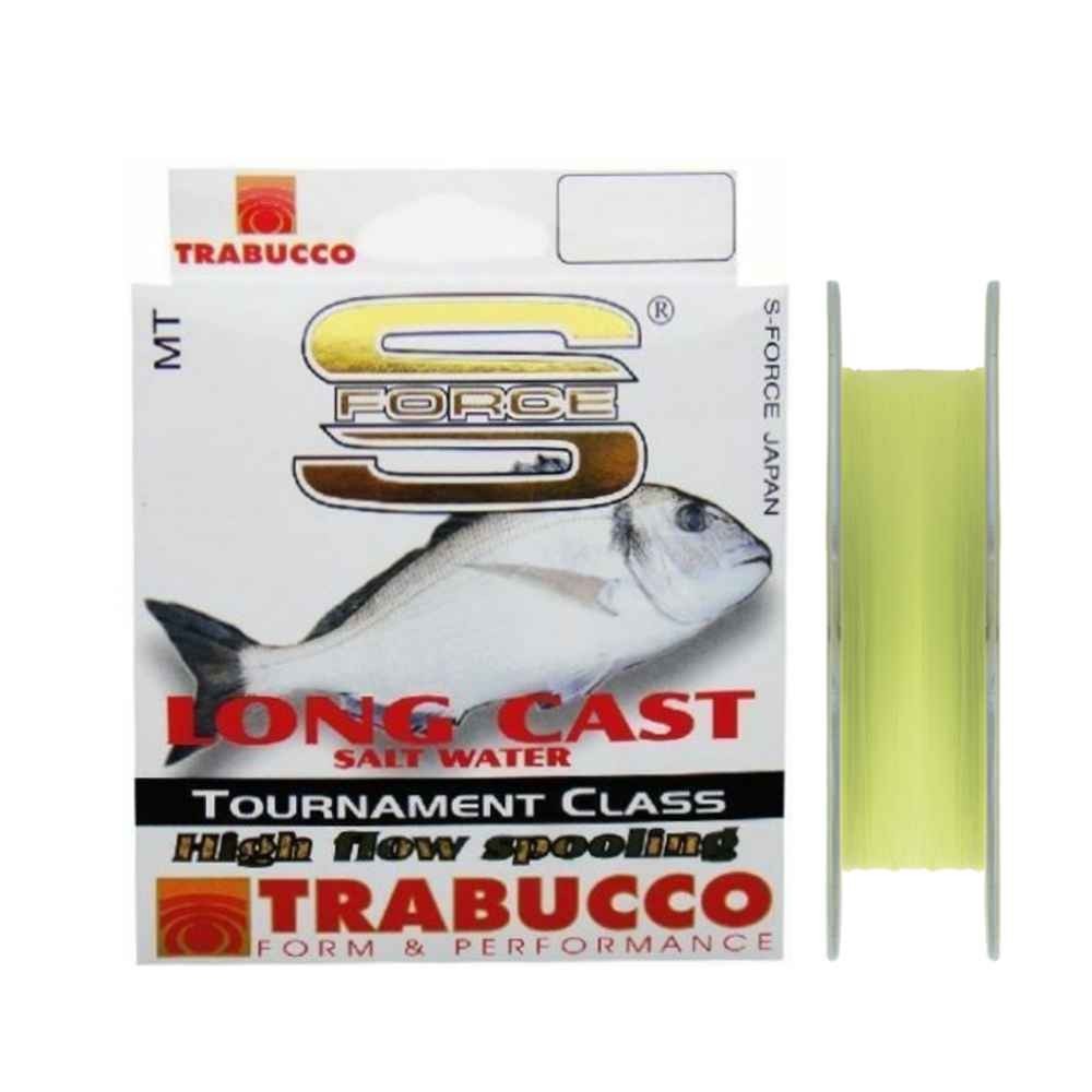 

Леска Trabucco S-Force Long Cast 300м 0,35мм 15.85кг