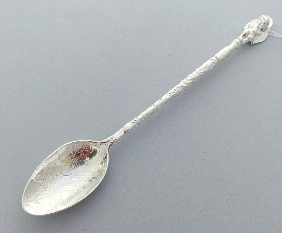 

Серебряная ложка Silver4u Ангел с гравировкой ХЮ-080270