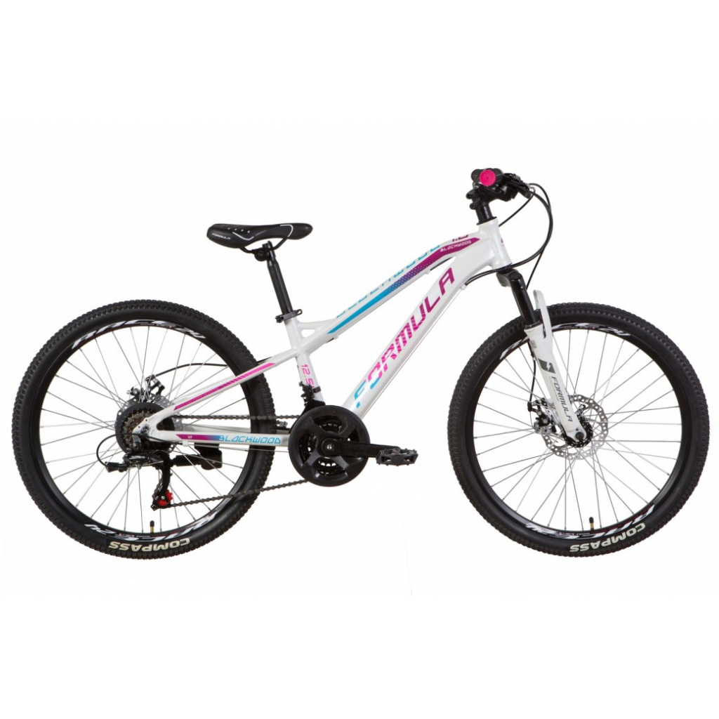 

Велосипед Formula 24" BLACKWOOD 1.0 рама-12,5" 2021 White/Purple (OPS-FR-24-279)