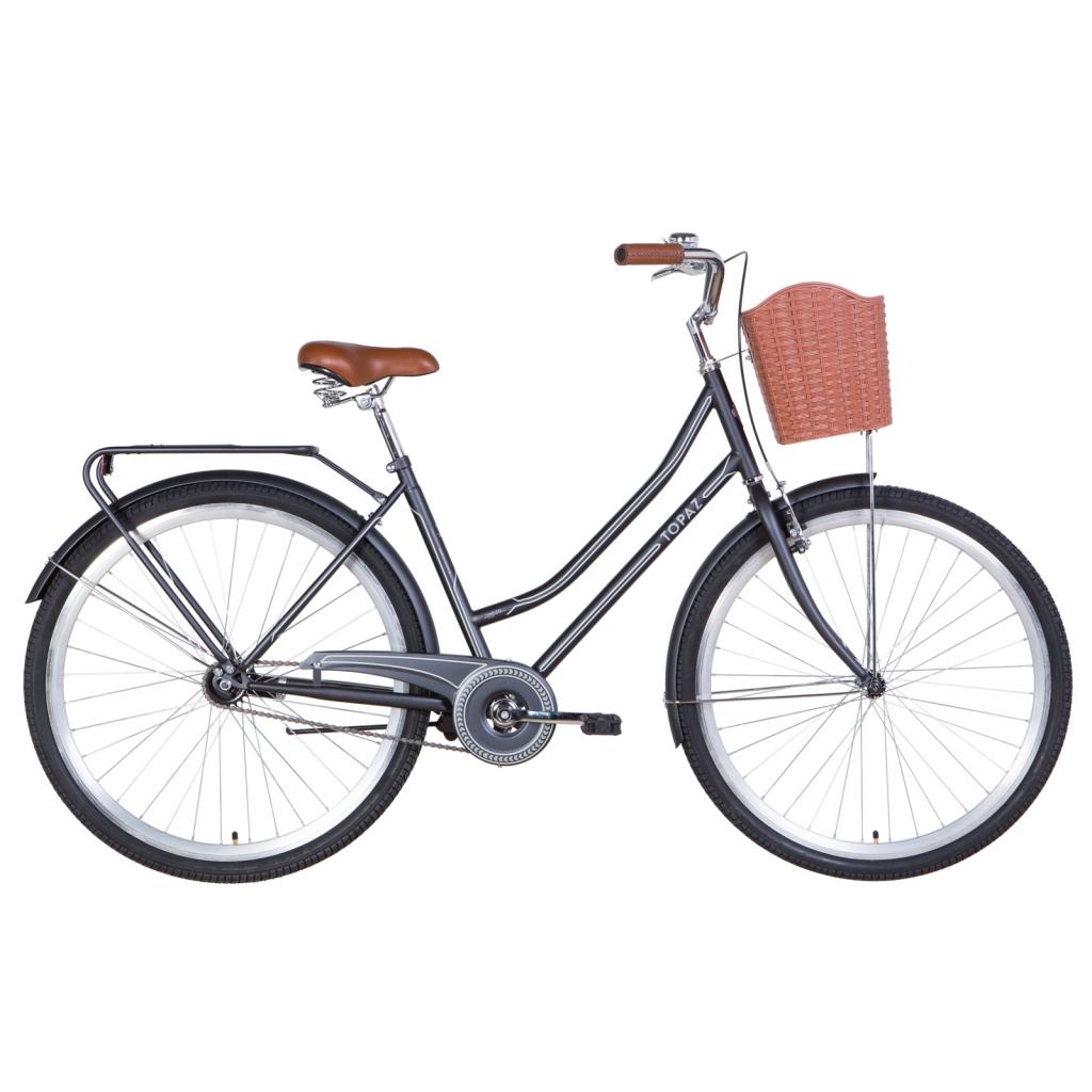 

Велосипед Дорожник 28" TOPAZ рама-19,5" 2021 Black (OPS-D-28-235)