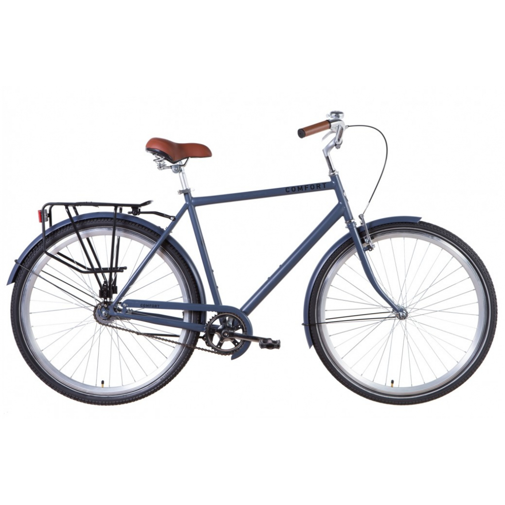 

Велосипед Дорожник 28" COMFORT MALE рама-22" 2021 Black/Grey (OPS-D-28-204)