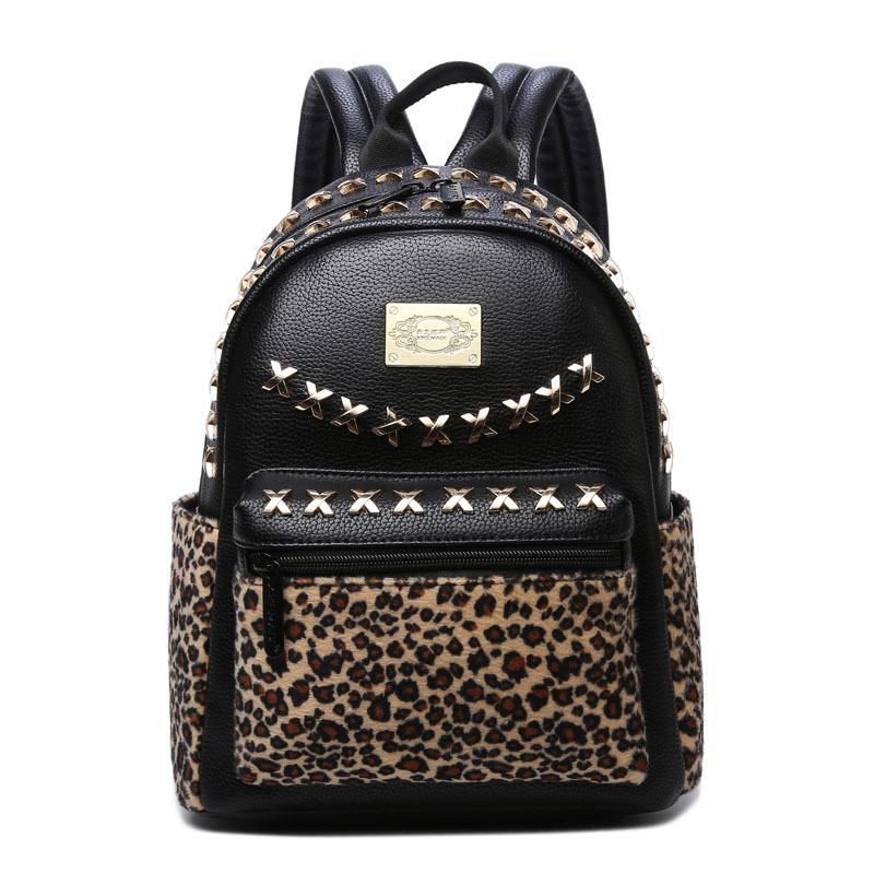 

Женский рюкзак XikeMadi Leopard